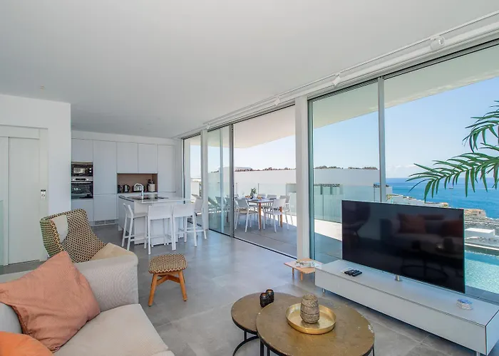 Вілла Rocavista - With Heated Rooftop Pool And Amazing Ocean View Адехе